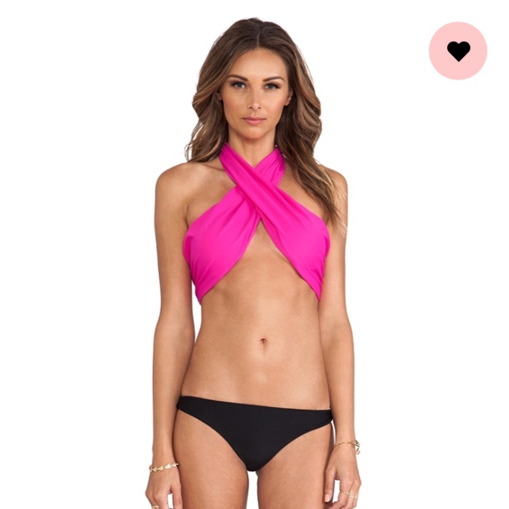 👙 6 Shore Road Bocas Bikini Top in Peony